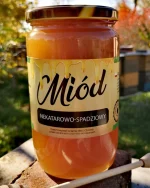 miód nektarowo - spadziowy 980 gram