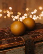 Świeca z wosku pszczelego - kula